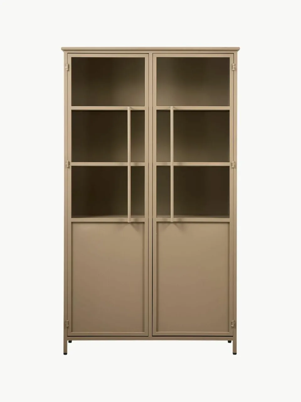 Metalen vitrinekast Exhibit^Westwing Online