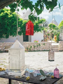 Mobiel LED tafellamp Lantern met oplader, dimbaar^Kartell Hot