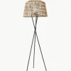 Mobiele dimbare tripod LED vloerlamp Amalfi met afstandsbediening^Westwing Hot