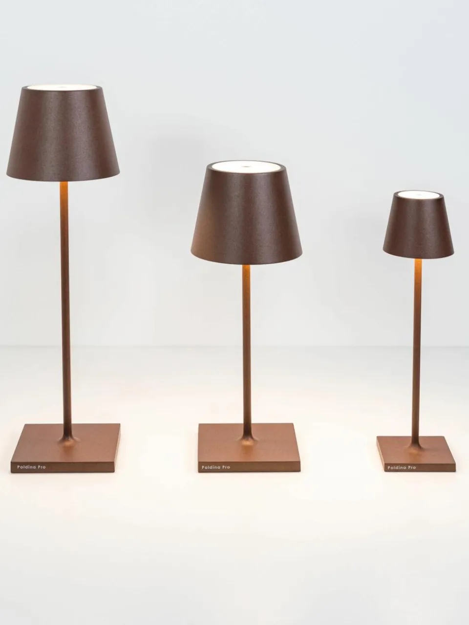 Mobiele LED tafellamp Poldina, dimbaar^zafferano Outlet