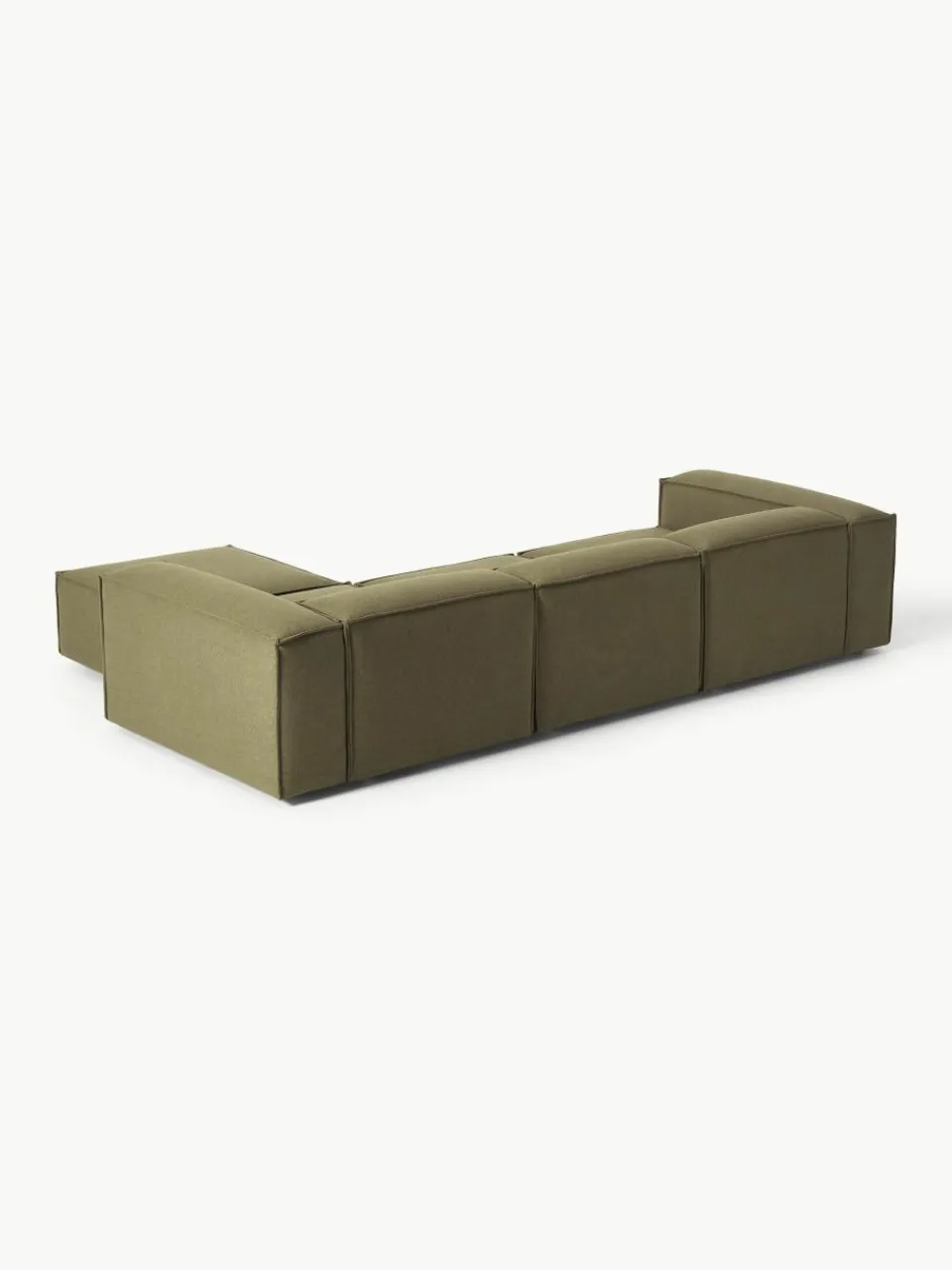 Modulaire bank Lennon (4-zits) met poef (links/rechts)^Westwing Collection Best