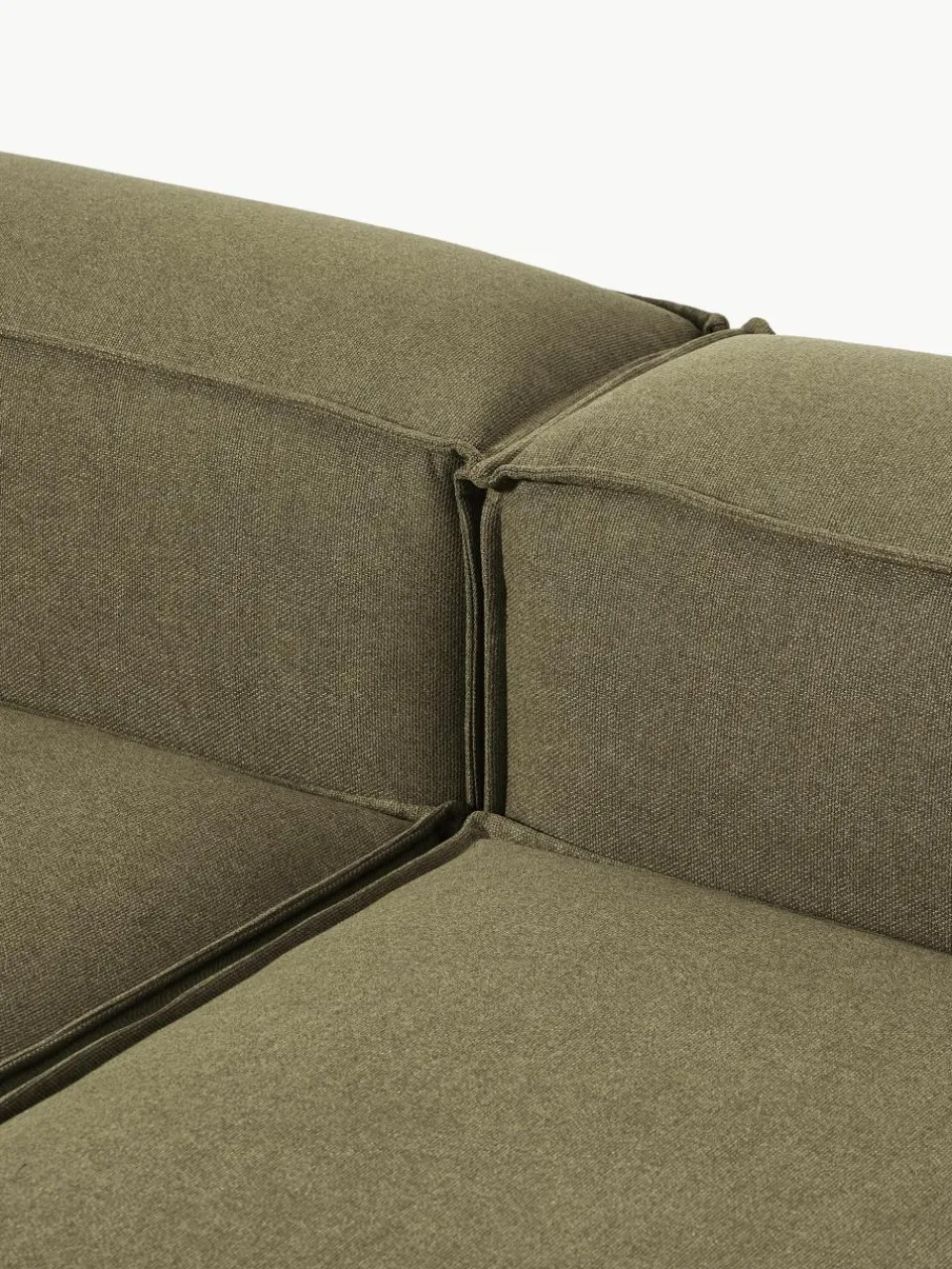 Modulaire bank Lennon (4-zits) met poef (links/rechts)^Westwing Collection Best