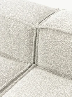 Modulaire bank Lennon (3-zits) uit bouclé^Westwing Collection Fashion