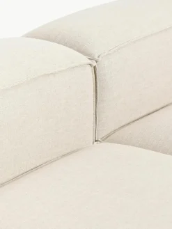 Modulaire bank Lennon (4-zits) van linnenmix met poef (links/rechts)^Westwing Collection Sale