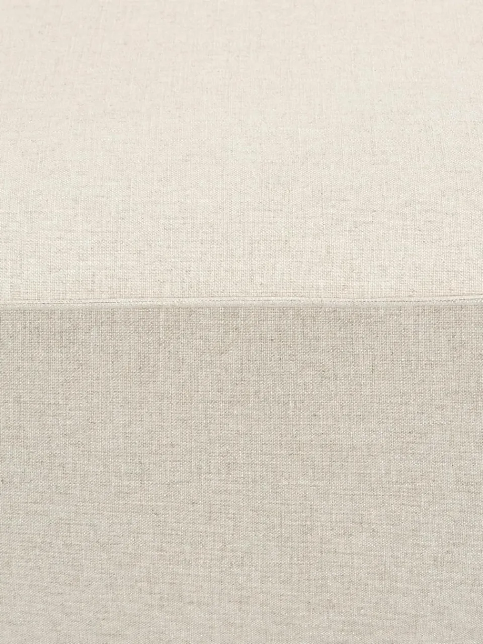 Modulaire bank Lennon (4-zits) van linnenmix met poef (links/rechts)^Westwing Collection Sale