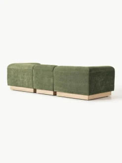 Modulaire bank Natalie (3-zits) van teddy-bouclé^Westwing Collection Online
