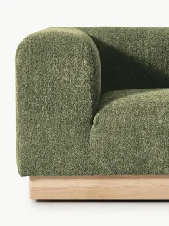 Modulaire bank Natalie (3-zits) van teddy-bouclé^Westwing Collection Online