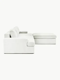 Modulaire bank Russell (4-zits) met poef (links/rechts)^Westwing Collection Outlet