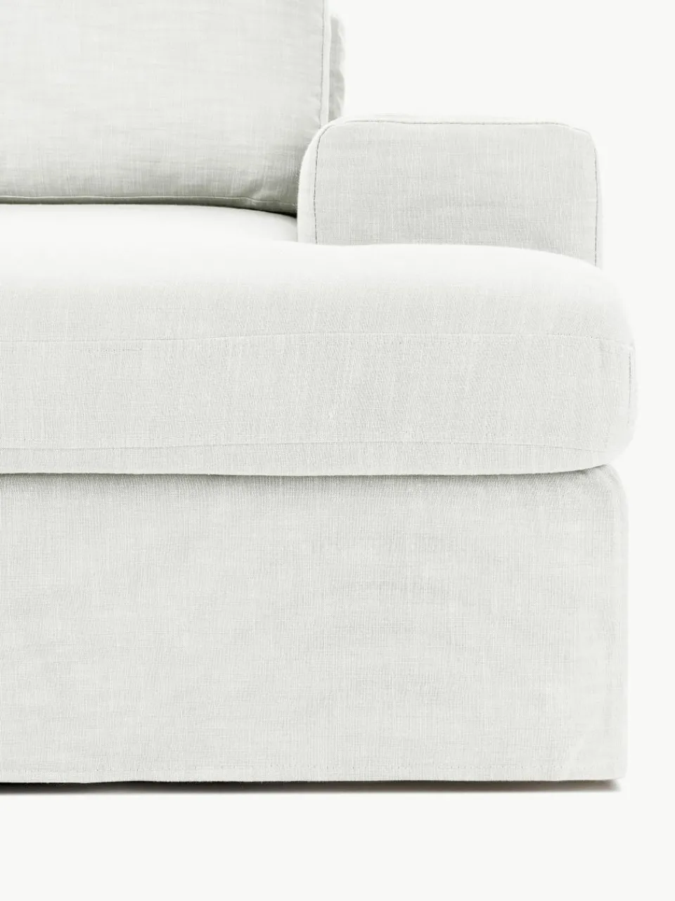 Modulaire bank Russell (4-zits) met poef (links/rechts)^Westwing Collection Outlet