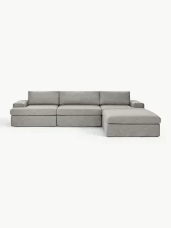 Modulaire bank Russell (4-zits) met poef (links/rechts)^Westwing Collection Sale