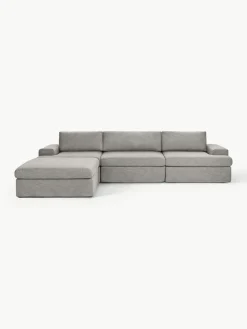 Modulaire bank Russell (4-zits) met poef (links/rechts)^Westwing Collection Sale
