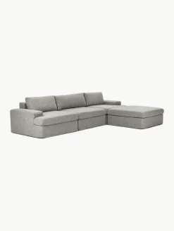 Modulaire bank Russell (4-zits) met poef (links/rechts)^Westwing Collection Sale