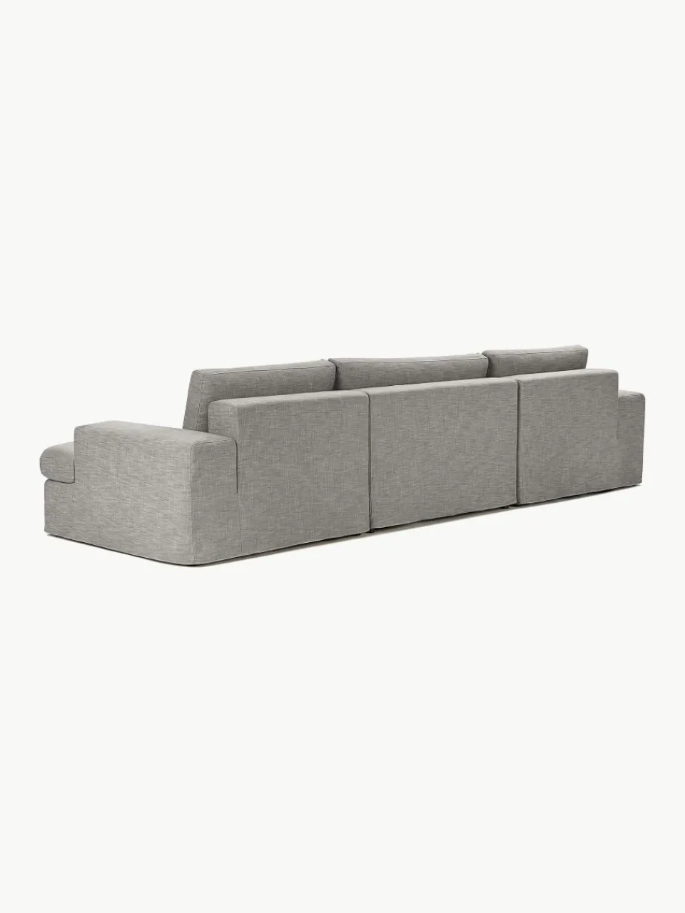 Modulaire bank Russell (4-zits) met poef (links/rechts)^Westwing Collection Sale