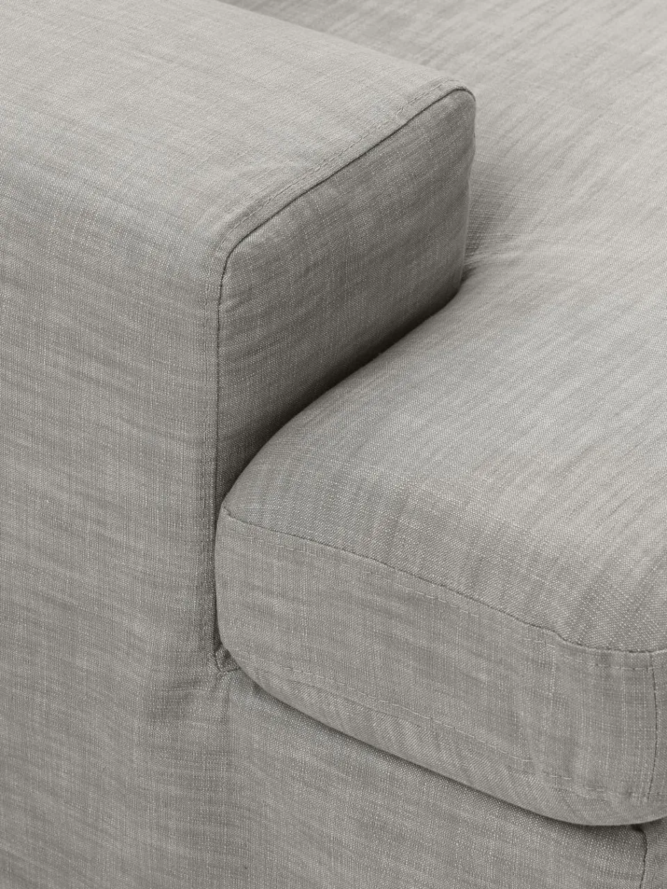 Modulaire bank Russell (4-zits) met poef (links/rechts)^Westwing Collection Sale