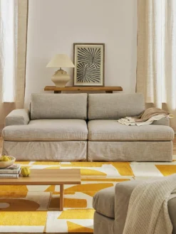 Modulaire bank Russell (3-zits) met afneembare hoezen^Westwing Collection Fashion