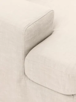 Modulaire bank Russell (4-zits) met poef, met afneembaar hoezen^Westwing Collection Sale