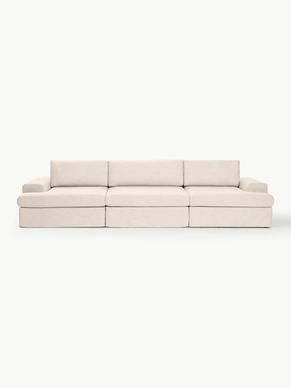 Modulaire bank Russell (4-zits) met afneembare hoezen^Westwing Collection Hot
