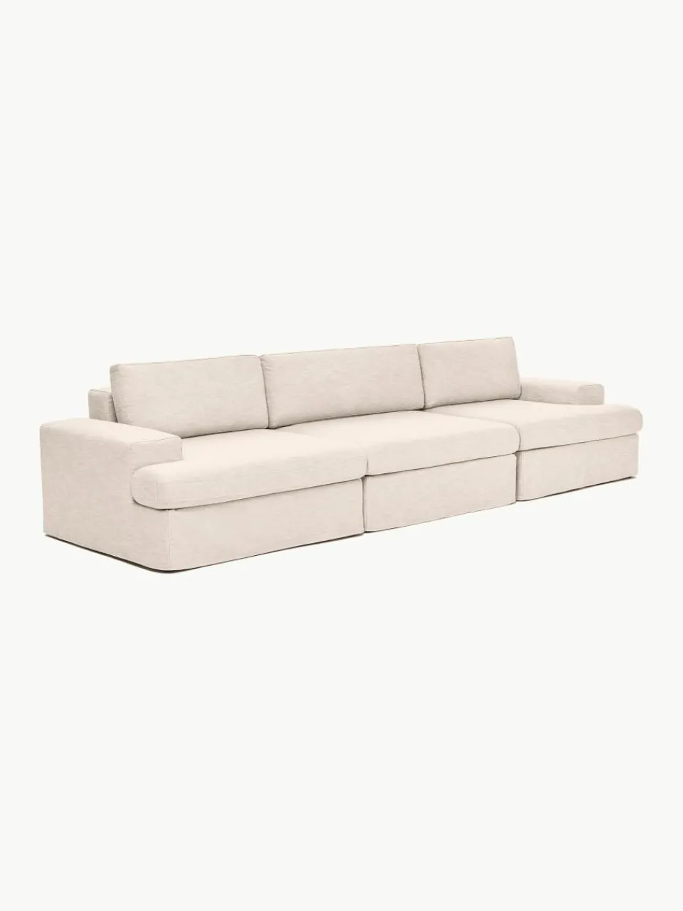 Modulaire bank Russell (4-zits) met afneembare hoezen^Westwing Collection Hot