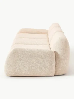 Modulaire bank Wolke (4-zits) van bouclé^Westwing Collection New