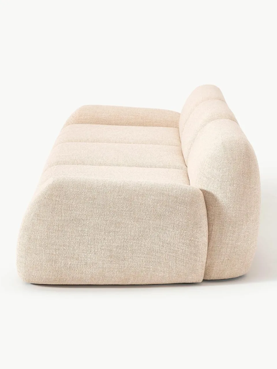 Modulaire bank Wolke (4-zits) van bouclé^Westwing Collection New