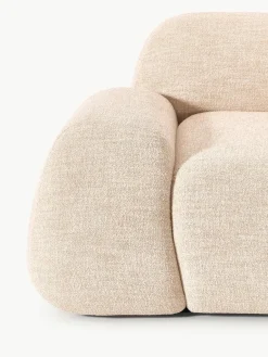 Modulaire bank Wolke (4-zits) van bouclé^Westwing Collection New