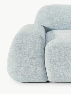 Modulaire bank Wolke (3-zits) van bouclé^Westwing Collection Fashion