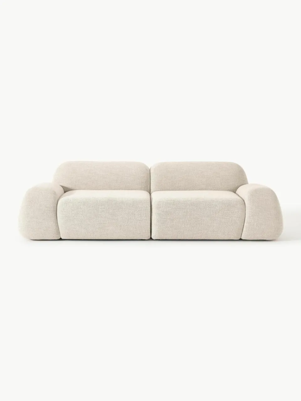 Modulaire bank Wolke (3-zits) van bouclé^Westwing Collection Sale