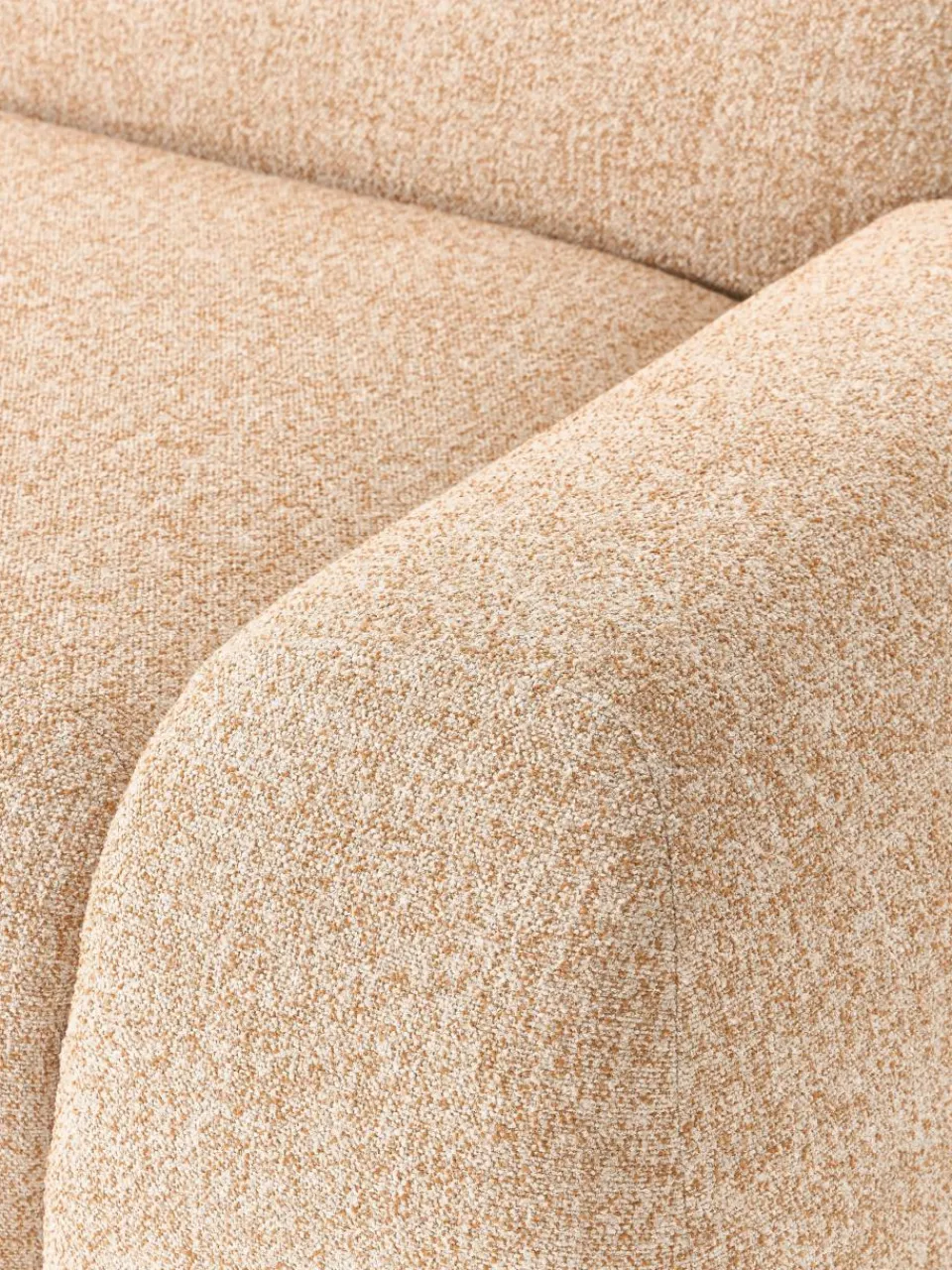 Modulaire bank Wolke (4-zits) van bouclé^Westwing Collection Best