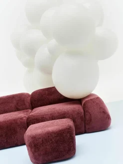 Modulaire bank Wolke (3-zits) van teddy-bouclé^Westwing Collection Discount