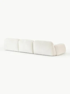Modulaire bank Wolke (4-zits) van teddy-bouclé^Westwing Collection Best