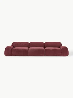 Modulaire bank Wolke (4-zits) van teddy-bouclé^Westwing Collection Outlet