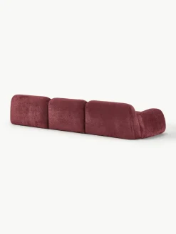 Modulaire bank Wolke (4-zits) van teddy-bouclé^Westwing Collection Outlet