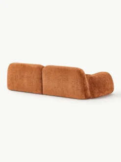 Modulaire bank Wolke (3-zits) van teddy-bouclé^Westwing Collection Hot