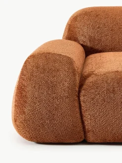 Modulaire bank Wolke (3-zits) van teddy-bouclé^Westwing Collection Hot