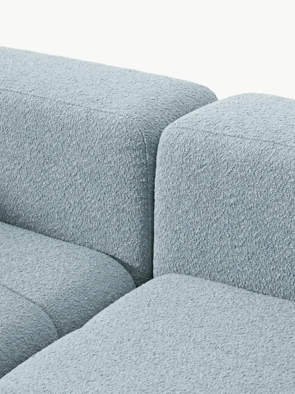 Modulaire bouclé bank Lena (4-zits) met kruk^Westwing Collection Online