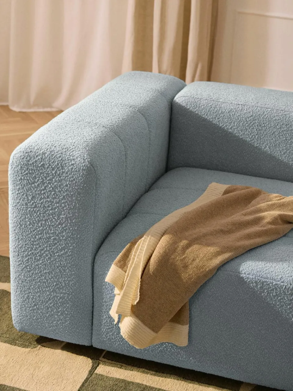 Modulaire bouclé bank Lena (4-zits)^Westwing Collection Discount