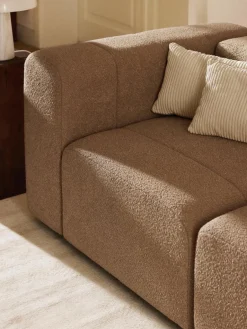 Modulaire bouclé bank Lena (4-zits)^Westwing Collection New