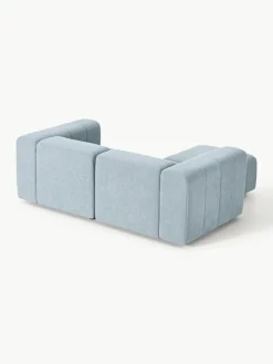 Modulaire bouclé bank Lena (3-zits) met kruk^Westwing Collection Clearance