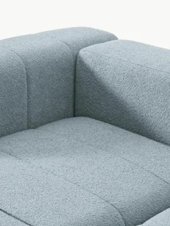 Modulaire bouclé bank Lena (3-zits) met kruk^Westwing Collection Clearance
