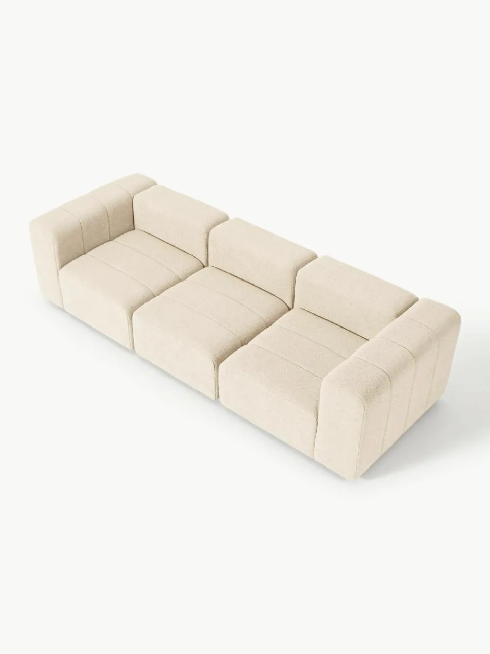 Modulaire bouclé bank Lena (4-zits)^Westwing Collection Sale
