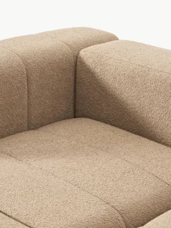 Modulaire bouclé bank Lena (3-zits) met kruk^Westwing Collection Best