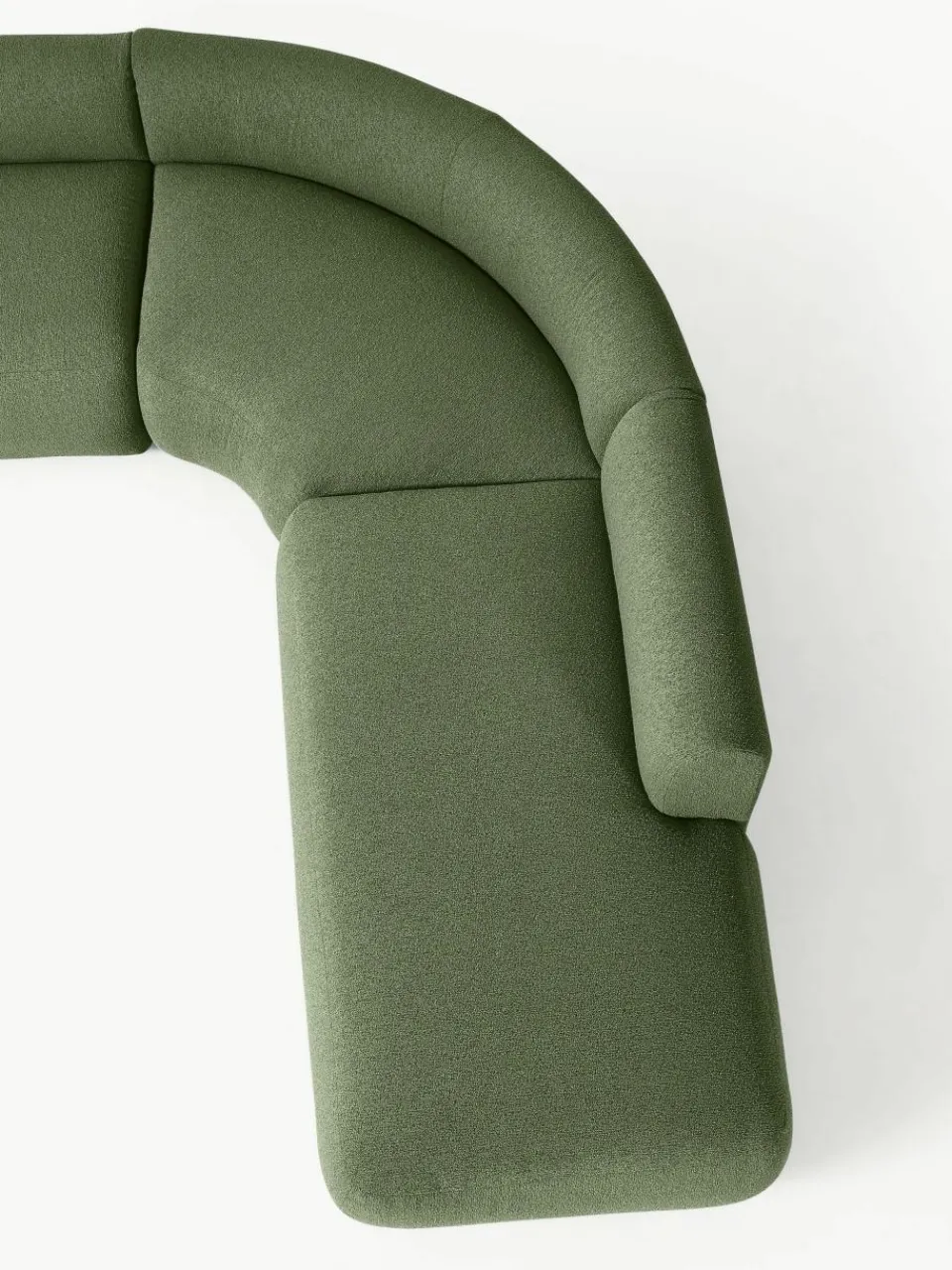 Modulaire bouclé hoekbank Sofia (4-zits)^Westwing Collection Discount
