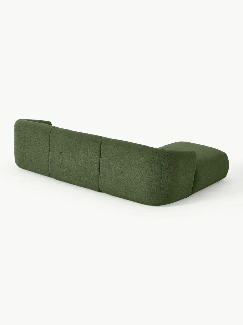 Modulaire bouclé hoekbank Sofia (3-zits)^Westwing Collection Online