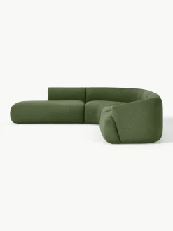 Modulaire bouclé hoekbank Sofia (4-zits)^Westwing Collection Clearance