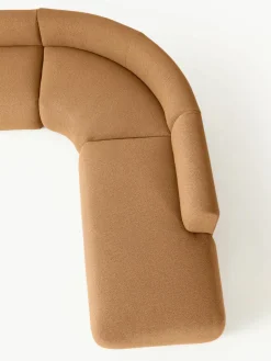 Modulaire bouclé hoekbank Sofia (4-zits)^Westwing Collection New