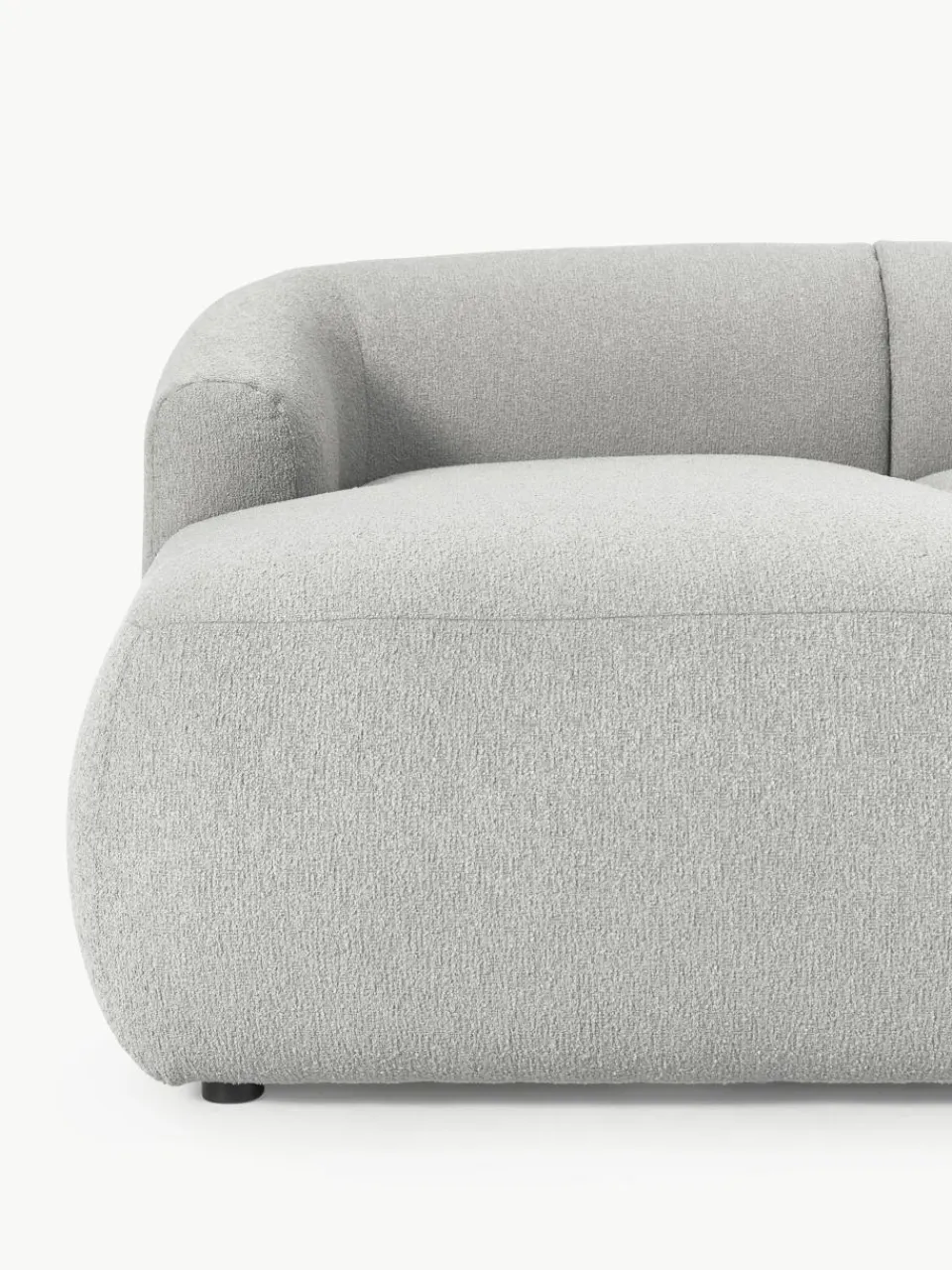 Modulaire bouclé hoekbank Sofia (3 zits)^Westwing Collection Hot