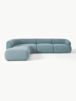 Modulaire bouclé hoekbank Sofia (4-zits)^Westwing Collection Discount