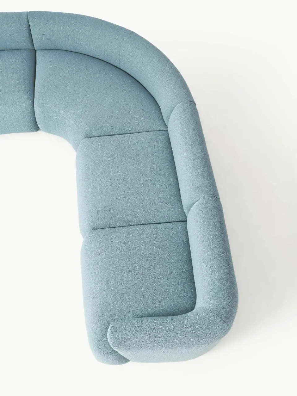 Modulaire bouclé hoekbank Sofia (4-zits)^Westwing Collection Discount