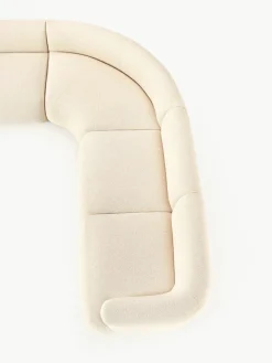 Modulaire bouclé hoekbank Sofia (4 zits)^Westwing Collection Clearance