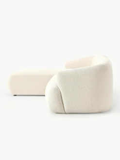 Modulaire bouclé hoekbank Sofia (3-zits)^Westwing Collection Online